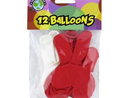 Party Planet Heart Shape Balloons (11 inch) 1pack Discount