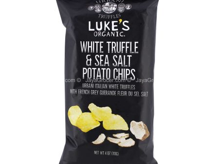 Luke s Organic White Truffle and Sea Salt Potato Chips 113g Online Hot Sale