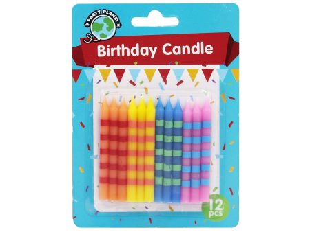 Party Planet Birthday Candles 12pcs Supply