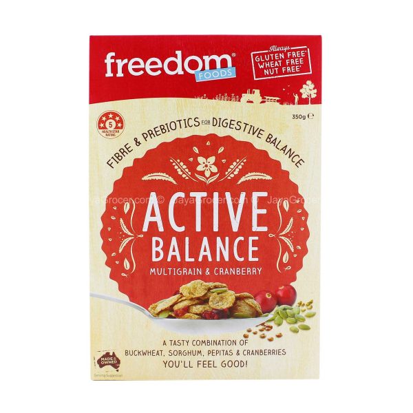 Freedom Foods Active Balance Multigrain & Cranberry 350g Online Hot Sale