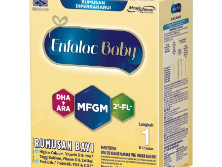 Enfalac A+ Enfalac Baby 2 -FL Step 1 with MFGM and DHA+ARA Formula Milk 1.16kg Online