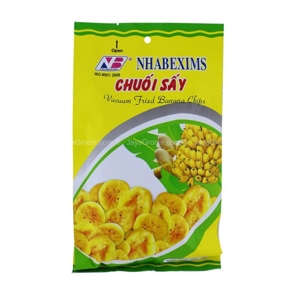 Nhabexims Chuoi Say Vacuum Fried Banana Chips 200g Sale