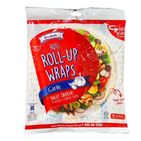 Gardenia Roll-Up Garlic Wraps 1pack Online now