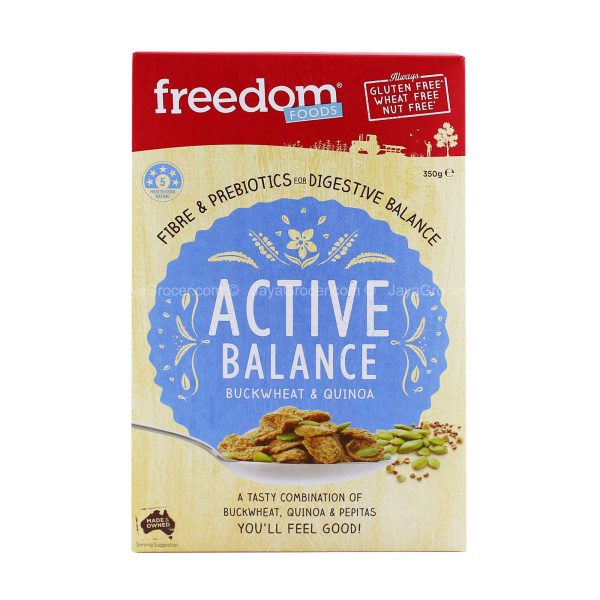 Freedom Foods Active Balance Buckwheat & Quinoa 350g Supply