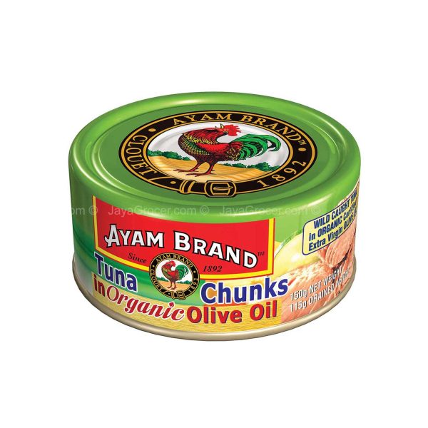 Ayam Brand Tuna Chunk Organic Olive Oil 150g Online Hot Sale