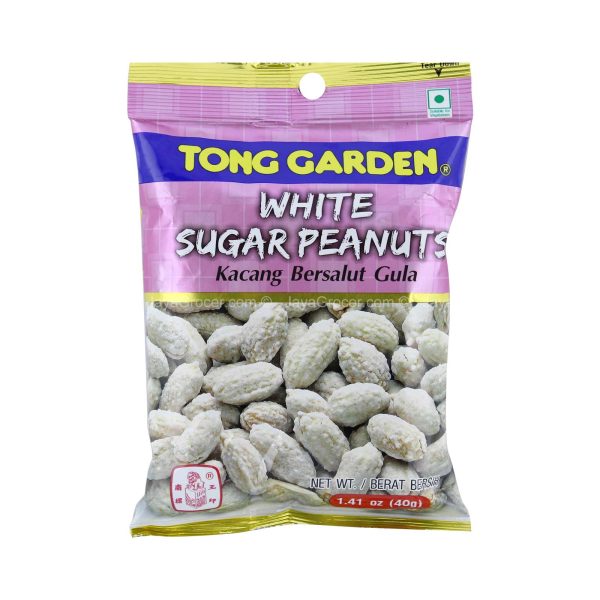 Tong Garden White Sugar Peanuts 40g Discount