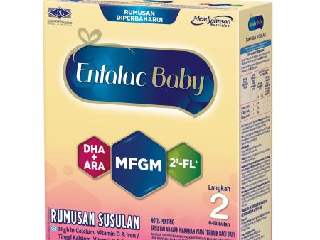 Enfalac A+ Enfalac Baby 2 -FL Step 2 with MFGM and DHA+ARA 500g For Cheap