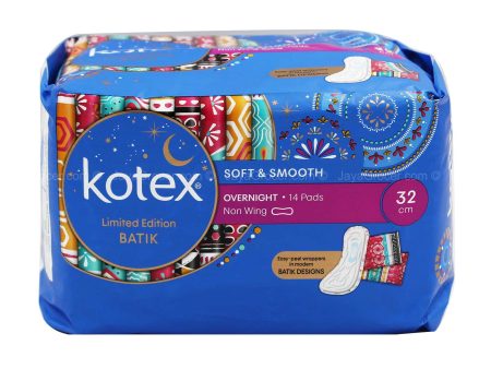 KOTEX SS O NIGHT NON WING 32CM 14S Fashion