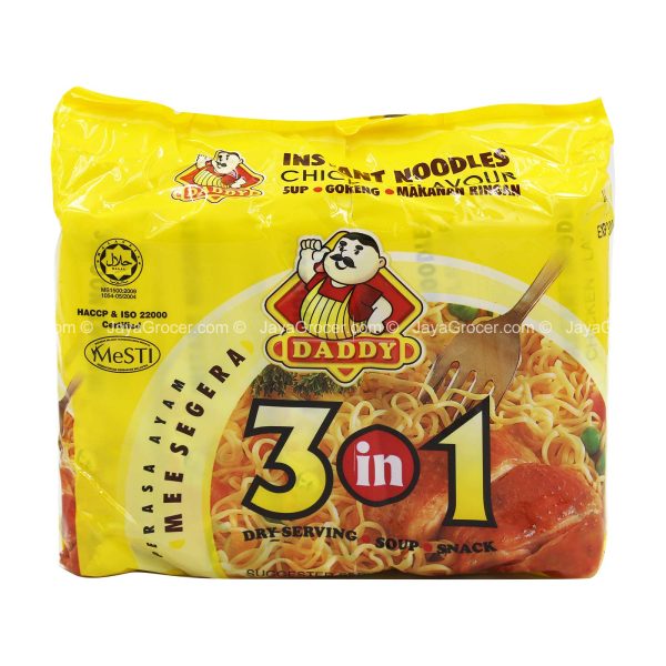 Daddy 3 in 1 Chicken Flavour Instant Noodle 400g For Discount