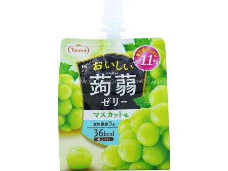 Tarami Oshii Konnyaku Jelly Muscat Grape Flavour 150g Sale