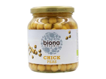 Biona Organic Chick Peas 350g Supply