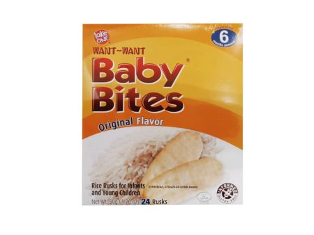 Take One Baby Bites Baby Rusks Original Flavour 50g Online now