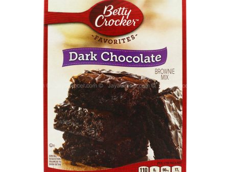 Betty Crocker Dark Chocolate Brownie Mix 563g Online now