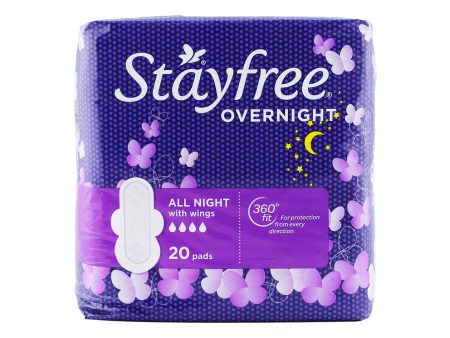 Stayfree Overnight Wing Pad 29cm x 20 For Sale