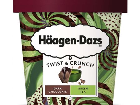 Haagen Dazs Twist Dark Chocolate and Green Tea Ice Cream 420ml For Discount