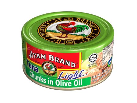 Ayam Brand Tuna Chunks in Olive Oil (Light) 150g Fashion