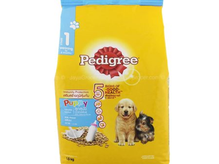 Pedigree Puppy Stage 1 Weaning Formula Milk Flavor Dog Food 1.5kg For Cheap