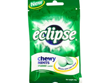 WrigleyÃ¢â‚¬â„¢s Eclipse Chewy Mints Spearmint Flavour 45g Online Hot Sale