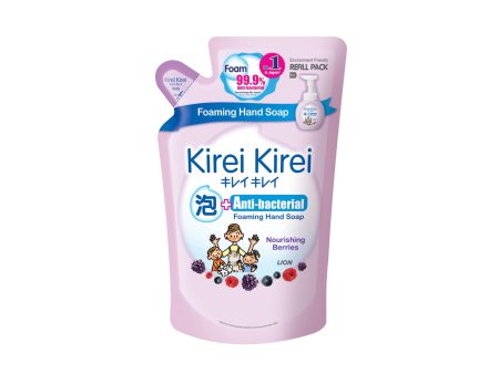 Kirei Kirei Anti-Bacterial Foaming Hand Wash Refill Berries Scent 200ml Hot on Sale