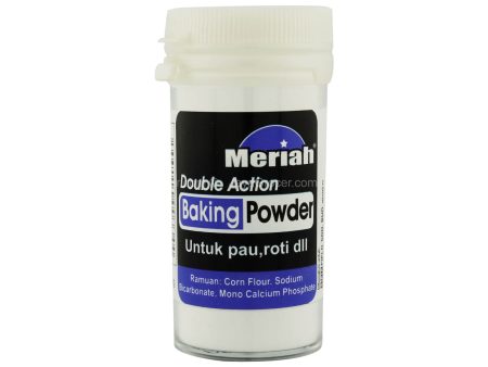 Meriah Double Action Baking Powder 40g Fashion