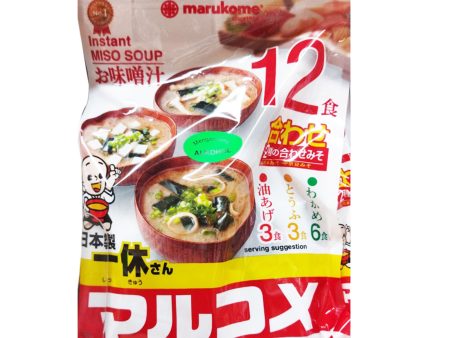 [NON-HALAL] Marukome Sokuseki Ikkyusan Instant Miso Soup 218g Sale