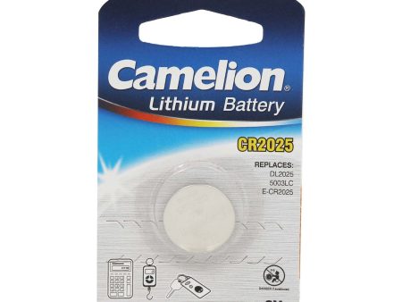 Camelion Button Cell Lithium 3V CR2025-B91 1pack For Discount