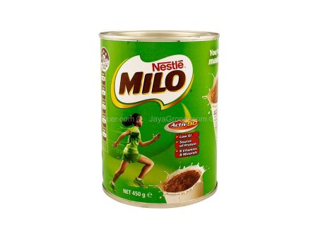 Nestle Milo Chocolate Malt Drink Powder Tin (Australia) 460g Online now