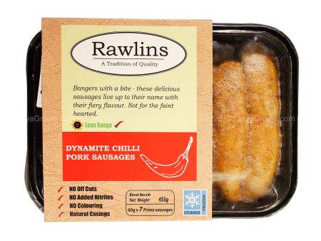 [NON-HALAL] Rawlins Dynamite Chilli Sausages 1pack Hot on Sale