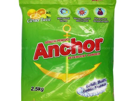 Anchor Detergent Powder Citrus Twist 2kg For Cheap