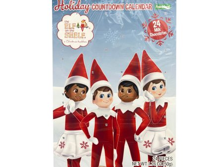 Frankford The Elf on the Shelf Milk Chocolate Advent Calendar 50g Fashion