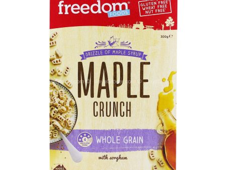 Freedom Foods Whole Grain Maple Crunch with Sorghum 300g Online now