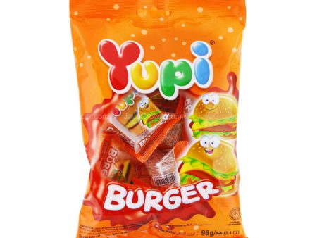 Yupi Mini Burger Bag Gummy Candy 90g Online Sale