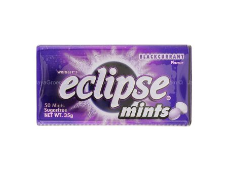 WrigleyÃ¢â‚¬â„¢s Eclipse Blackcurrant Sugar Free Mints 35g Online now