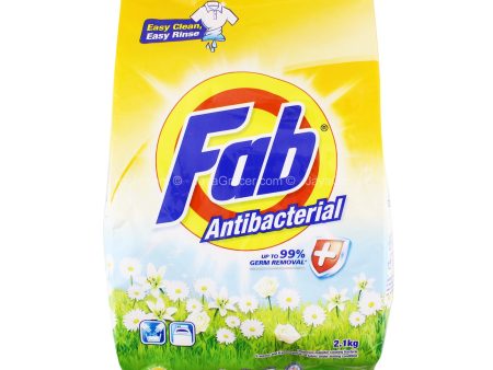 Fab Antibacterial Detergent Powder 2.1kg Online Hot Sale