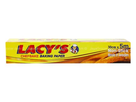 Lacy s Chefbake Baking and Cooking Paper 30cm x 5m 1pack Online now