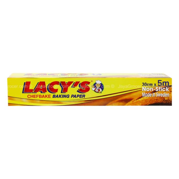 Lacy s Chefbake Baking and Cooking Paper 30cm x 5m 1pack Online now