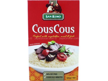 SAN REMO COUS COUS 500G *1 For Cheap