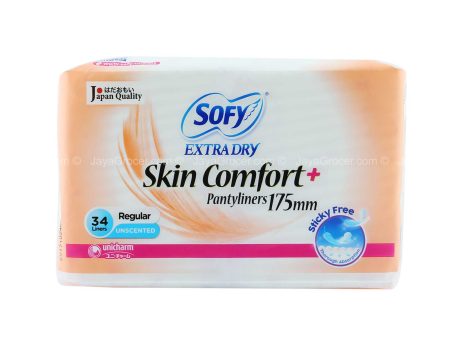 Sofy Extra Dry Pantyliner 175mm 34pcs pack Fashion