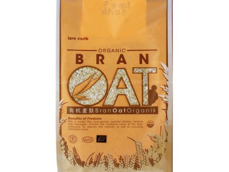 Love Earth Organic Oat Bran 400g For Discount