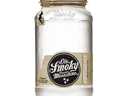 Ole Smoky Moonshine White Lightnin  - 750ML Hot on Sale