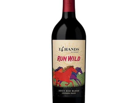 14 Hands Run Wild Red Blend - 750ML Online Hot Sale