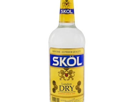 Skol Gin London Dry - 750ml For Discount