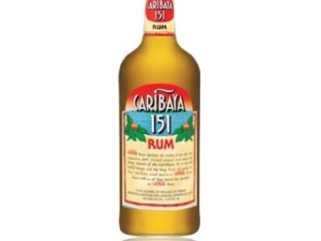 Caribaya Rum 151 Proof - 1L Hot on Sale