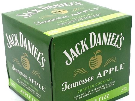 Jack Daniel s Apple Fizz RTD Can - 4 x 12oz Online Hot Sale