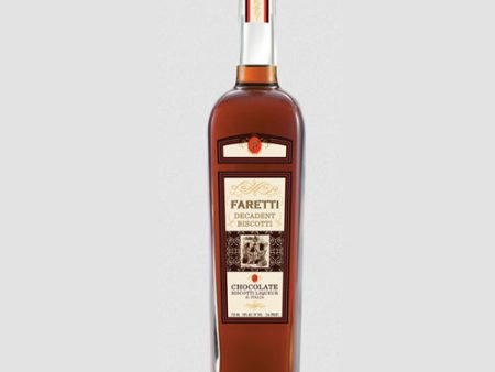 Faretti Chocolate Biscotti Liqueur 750Ml Fashion