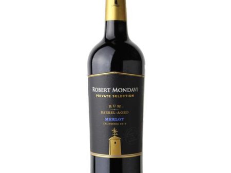 Mondavi Private Selection Merlot Rum Barrels - 750ML For Cheap