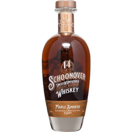 Hard Truth Schoonover Maple Smoked Straight Bourbon Whiskey 14Yr 750ML Online now