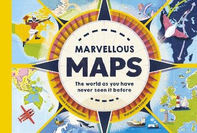 Simon Kuestenmacher: Marvellous Maps [2023] hardback Online Sale