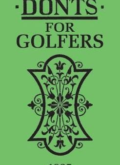 Ian Woosnam: Don ts for Golfers [2008] hardback Online Sale